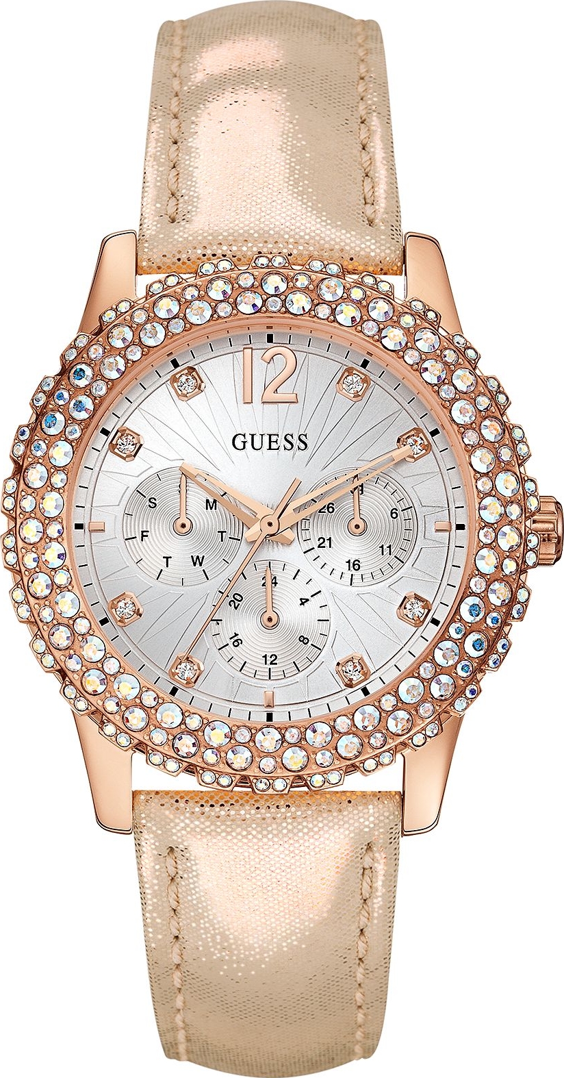 GUESS U0336L4 A shimmering Sport Women's Watch 39mm