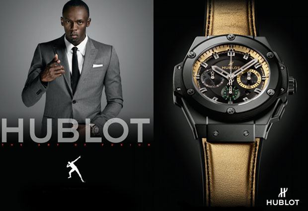 Hublot: Nam tính và mạnh mẽ như đồng hồ King Power Usain Bolt