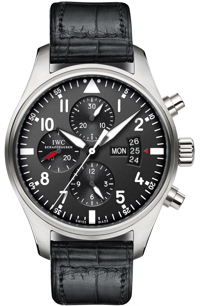 IWC Pilot IW377701 Chronograph Leather 43mm