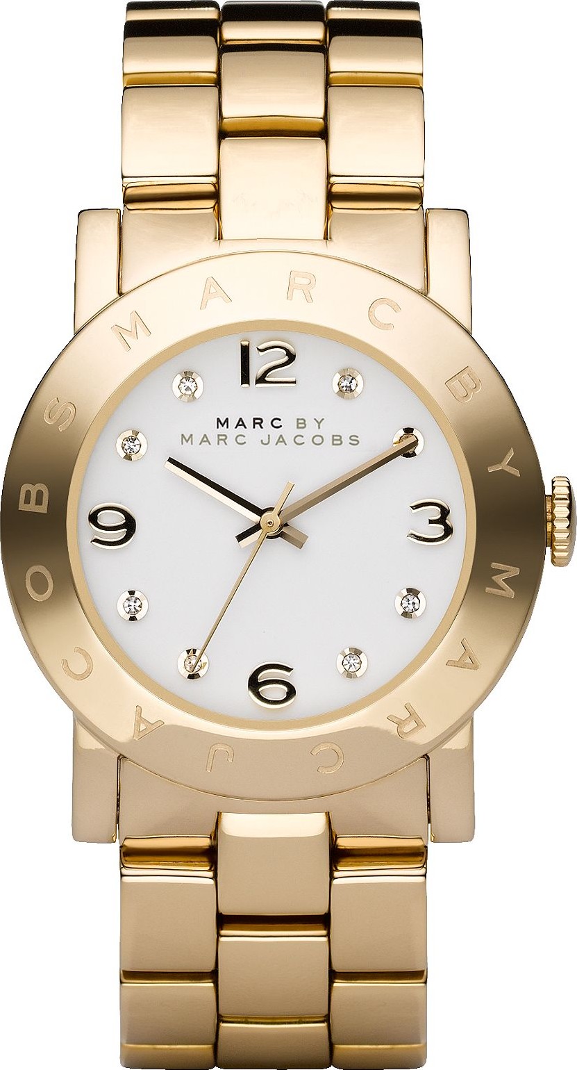 Marc By Marc Jacobs Mbm3056 Amy Gold-Tone Watch 36Mm