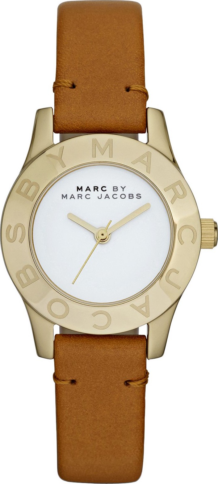 Marc By Marc Jacobs Mbm1219 Blade Mini Tan Watch 26Mm