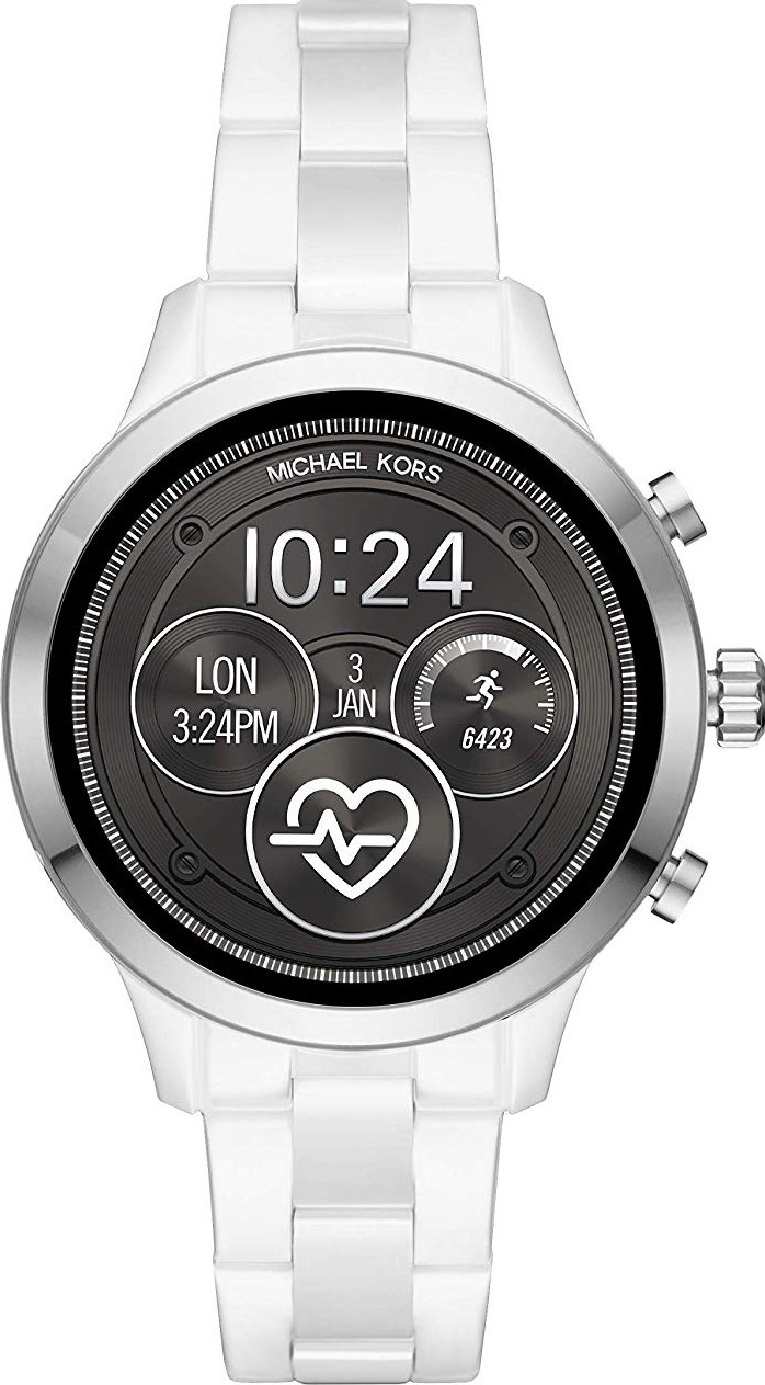 michael kors slim runway ip hybrid smartwatch