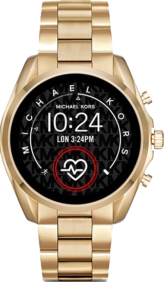 Michael Kors MKT5085 Bradshaw 2 Gold-Tone Smartwatch 44