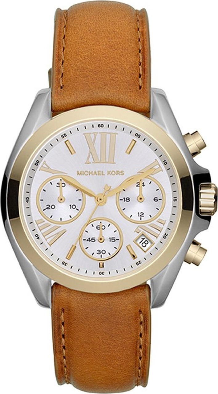 Michael Kors Roman Numerals Chronograph Watch in Metallic  Lyst