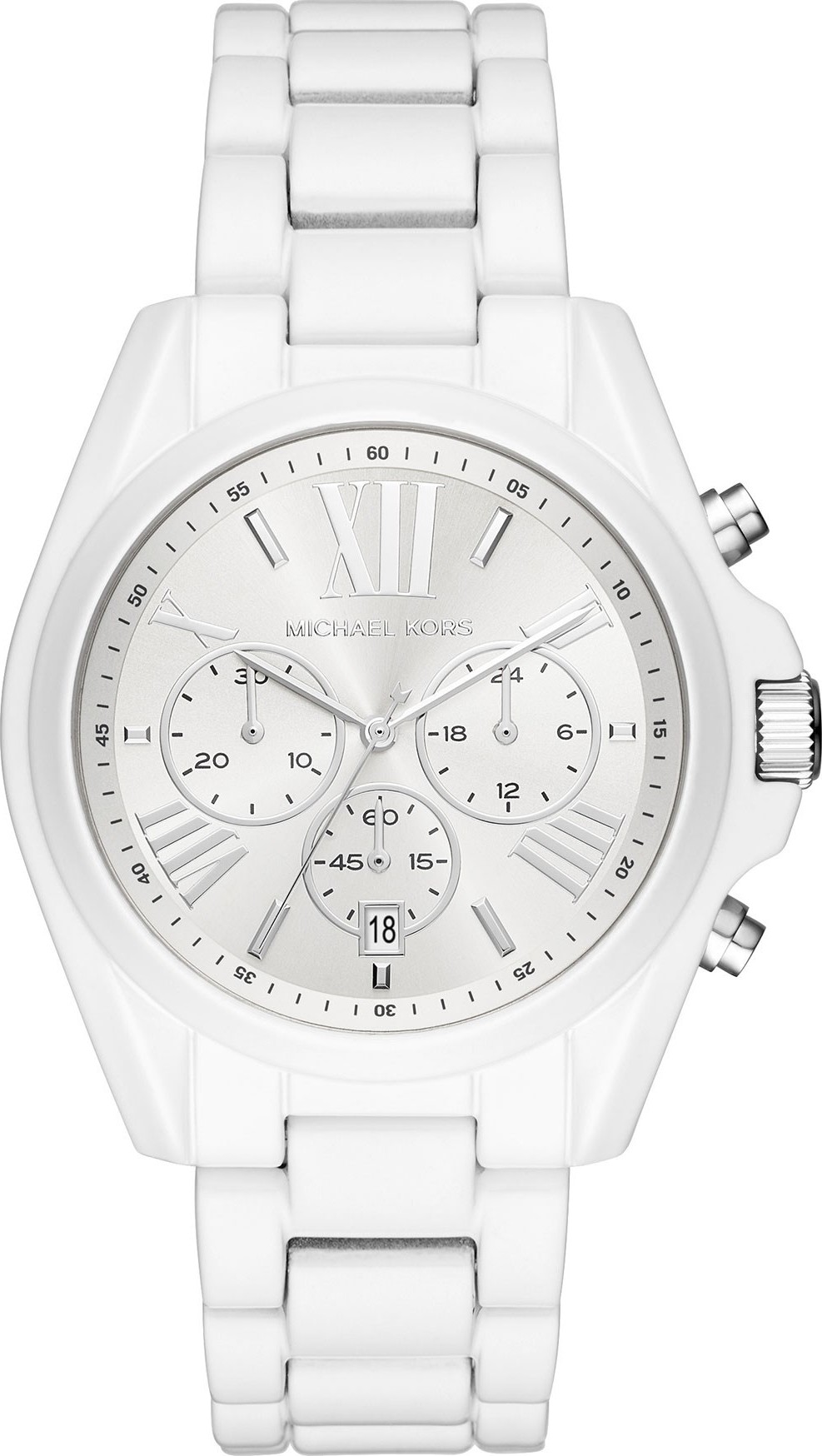Michael Kors MK6585 Bradshaw White Watch 42mm