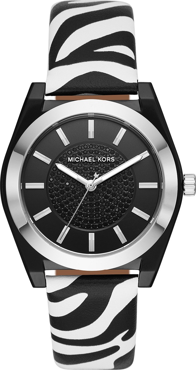 Michael Kors MK2856 Channing Zebra Print Watch 40mm