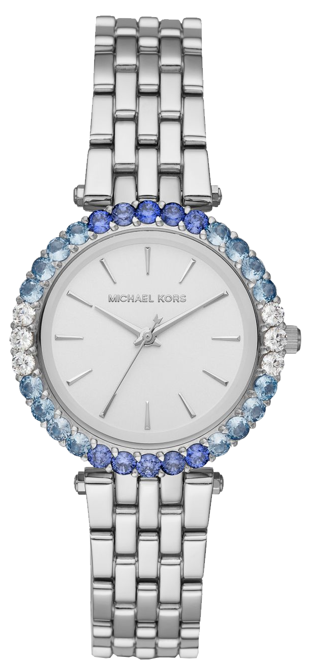 Michael Kors Womens Slim Runway Blue Watch MK3419