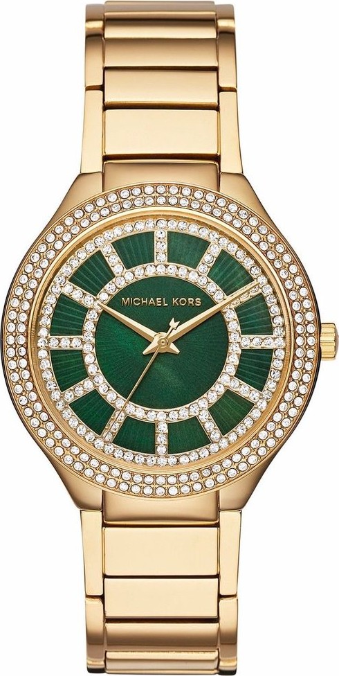 Michael Kors green and gold watch  eBay