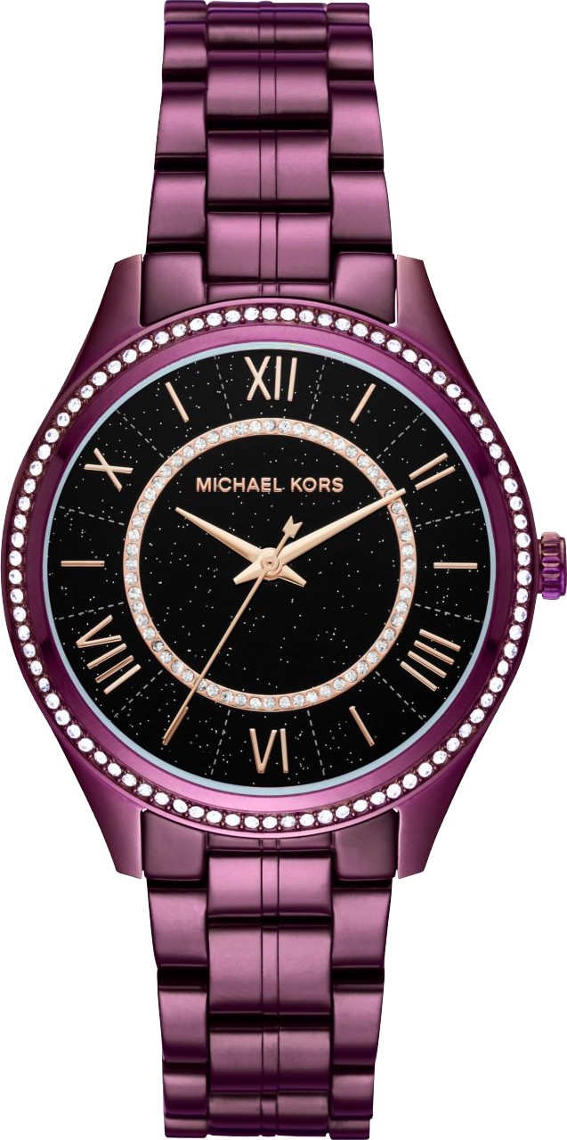 Michael Kors Womens MK3724 Lauryn Purple Watch