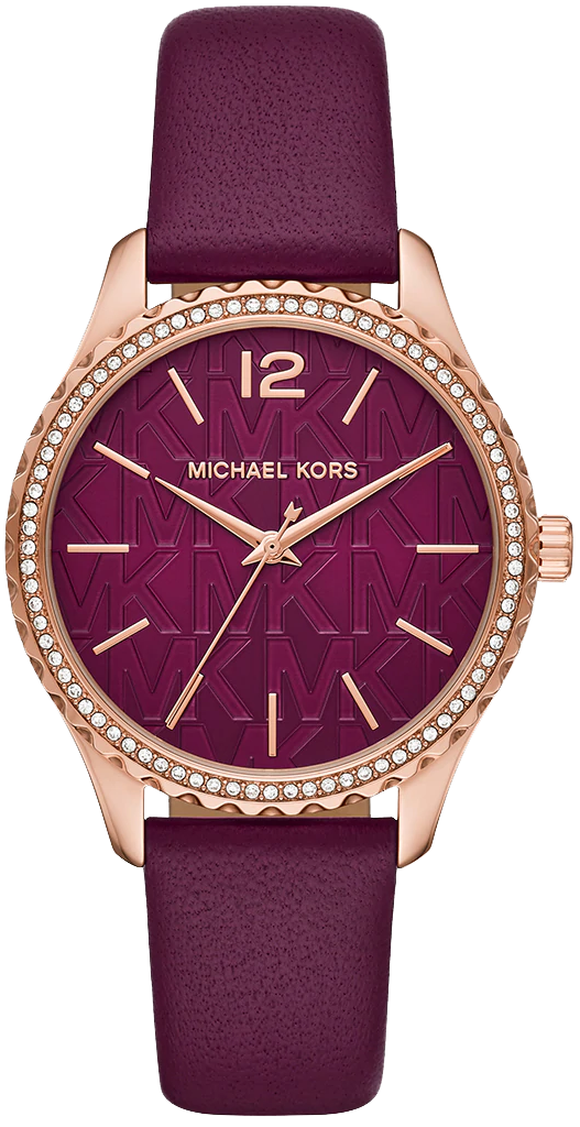 Michael Kors MK3353 Darci Purple Silver RoseGold Stainless Steel  Women039s Watch 796483142251  eBay