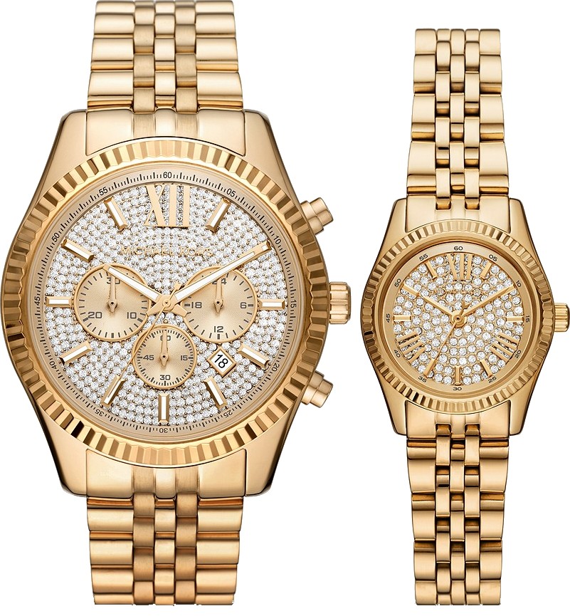 Total 82+ imagen his and hers michael kors watches