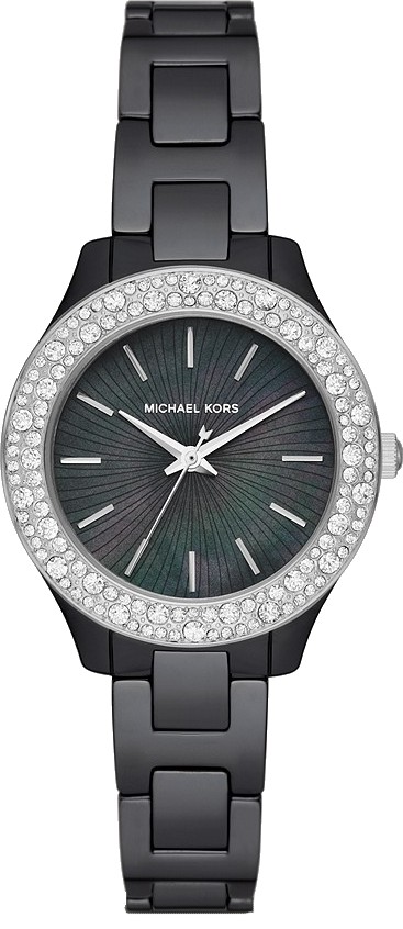 Michael Kors MK4650 Liliane Black Ceramic Watch 33mm