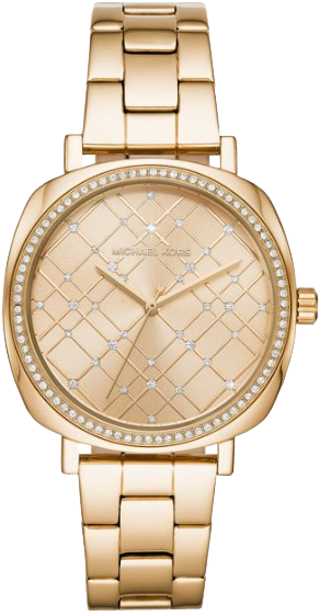 Michael Kors MK4657 ThreeHand Rose GoldTone Watch 33MM