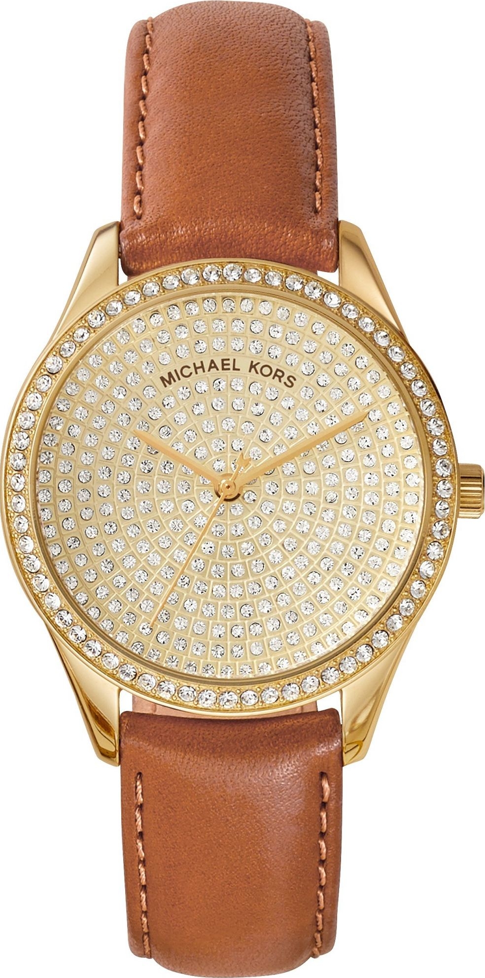 Michael Kors Gareth Chronograph Brown Leather Mens Watch MK8470 xách tay  chính hãng giá rẻ bảo hành dài  Đồng hồ nam  Senmix