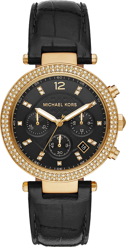 Michael Kors Parker Chronograph Diamante Bracelet Strap Watch  Daily Record