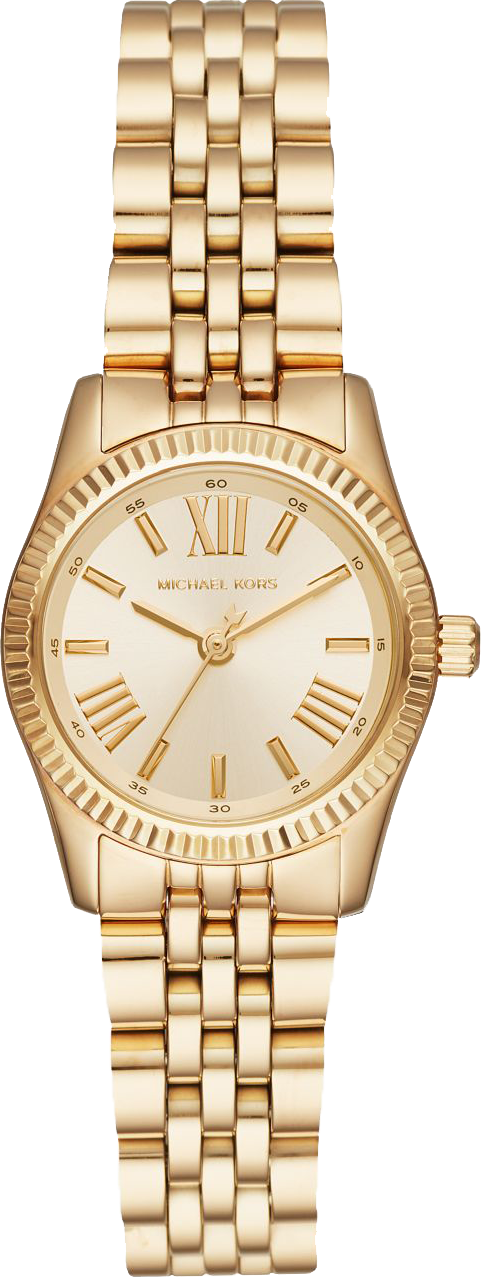 Michael Kors Petite Lexington Gold Tone Watch MK4361  Aftersix Lifestyle  Inc