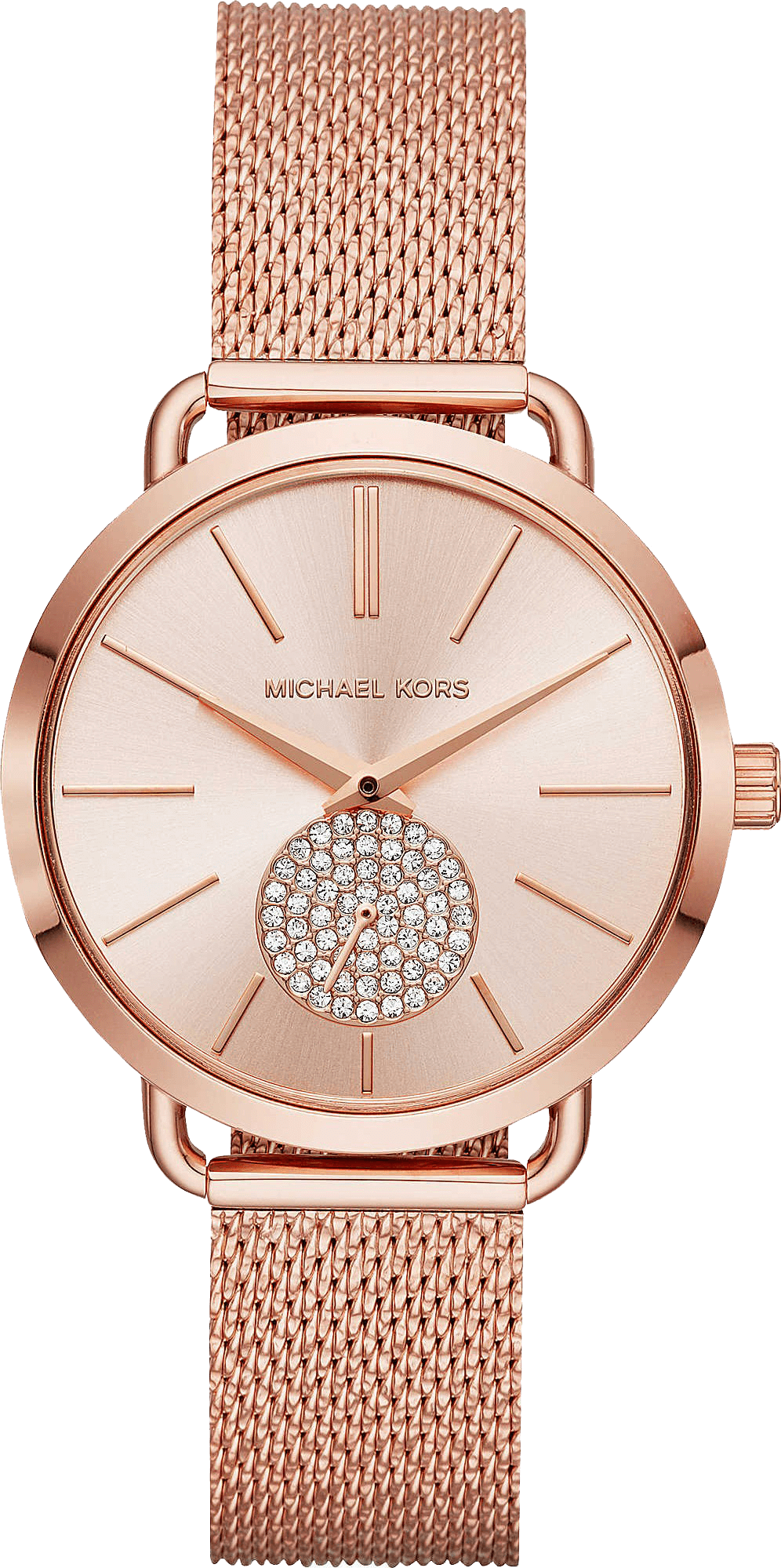 Michael Kors MK3845 Portia Rose Gold Watch 37mm