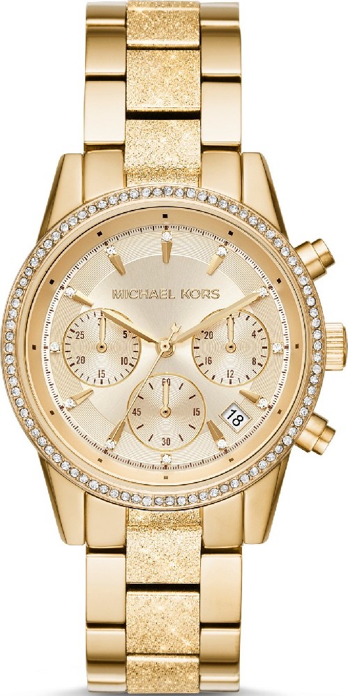 Michael Kors MK6597 Ritz Gold Watch 37mm