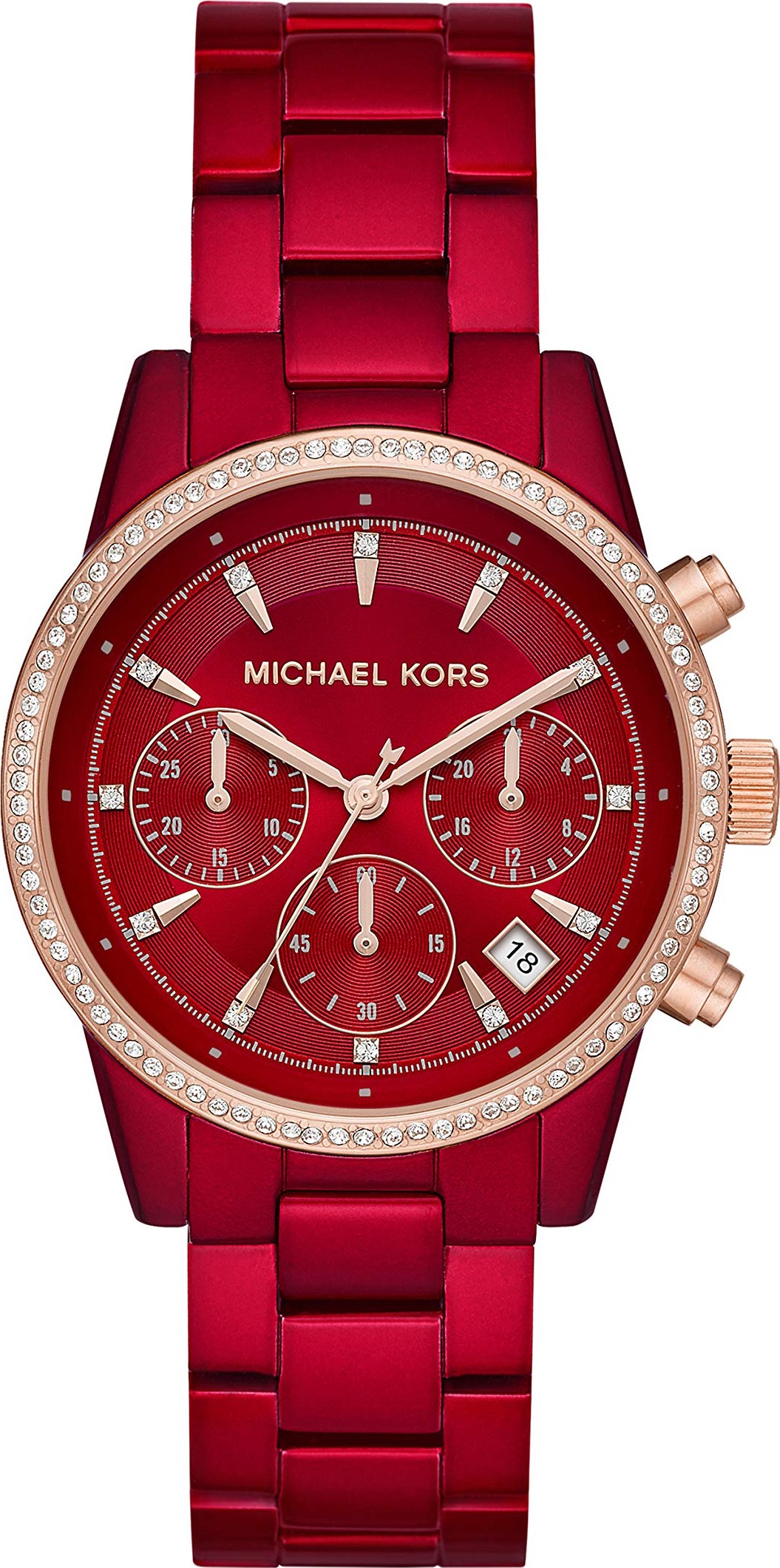 Michael Kors MK6665 Ritz Red Watch 37mm