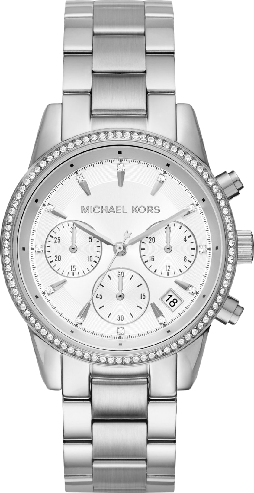 Michael Kors MK3190 Womens Darci Bracelet Strap Watch Silver at John  Lewis  Partners