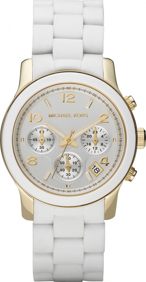 Michael Kors MK5145 Runway Silver Dial Ladies Watch 38mm