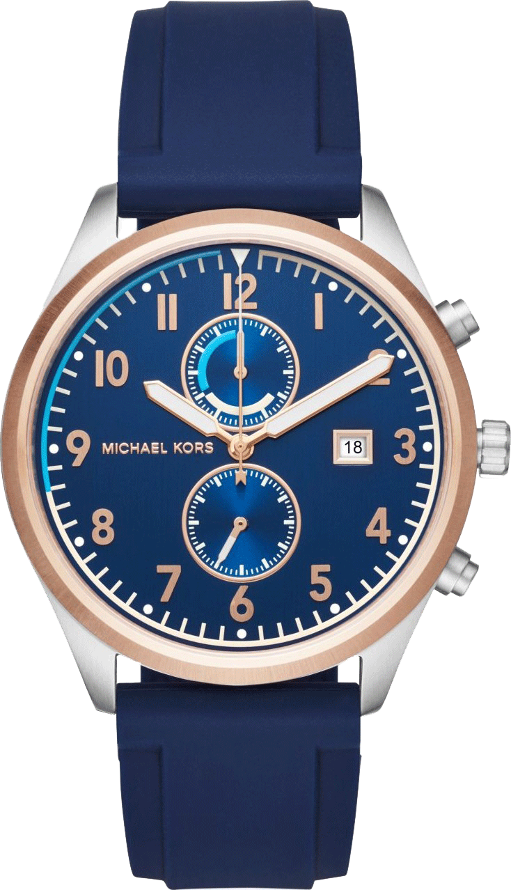 Michael Kors MK8573 Saunder Blue Dial Men's Watch 43mm