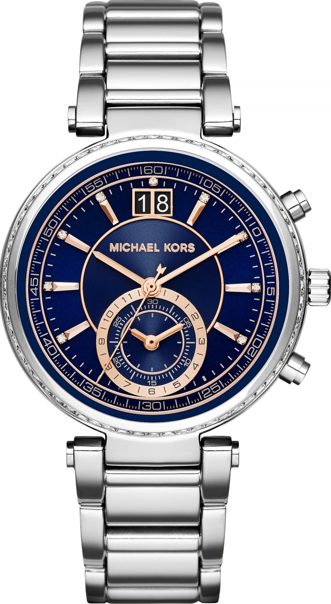 Mua Đồng Hồ Nữ Michael Kors Sawyer Rose Gold Watch MK6282 39mm Màu Trắng  Phối Vàng Hồng  Michael Kors  Mua tại Vua Hàng Hiệu h060247