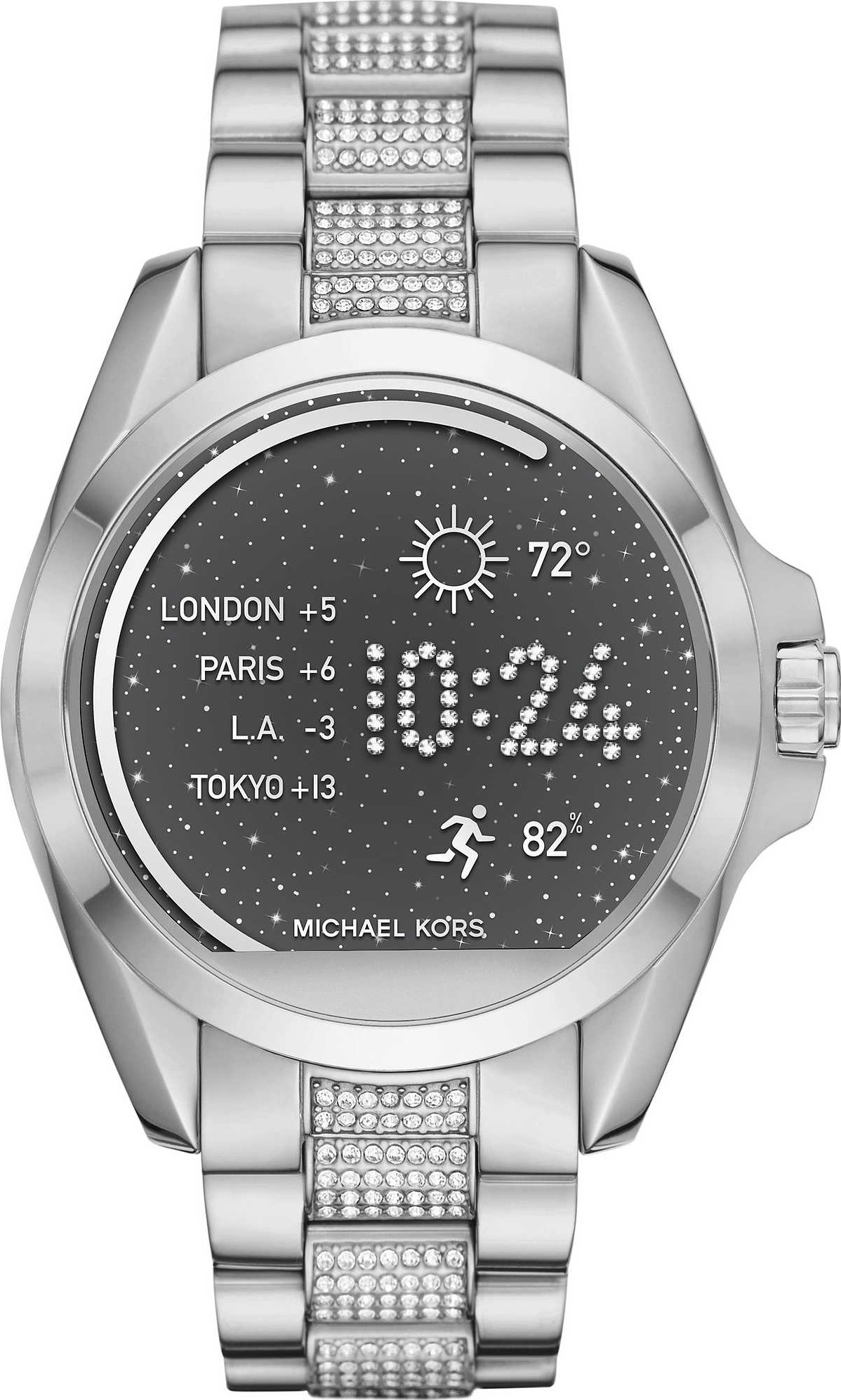 Michael Kors Gen 6 Bradshaw Smartwatch TwoTone Stainless Steel GoldSilver  MKT5134V  Best Buy