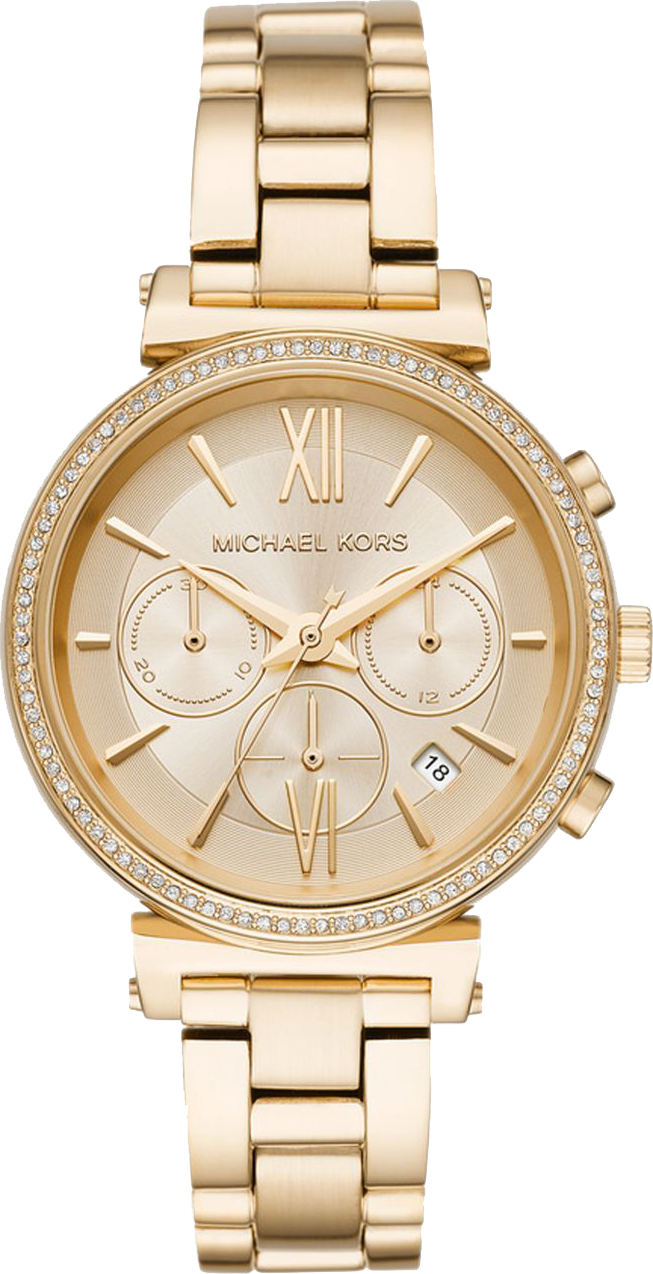 Michael Kors MK6559 Sofie Gold-Tone Watch 39mm