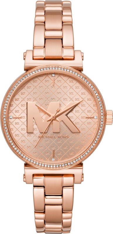 Michael Kors Watches Michael Kors Gents Lexington Rose Gold Tone Watch   Watches from Faith Jewellers UK