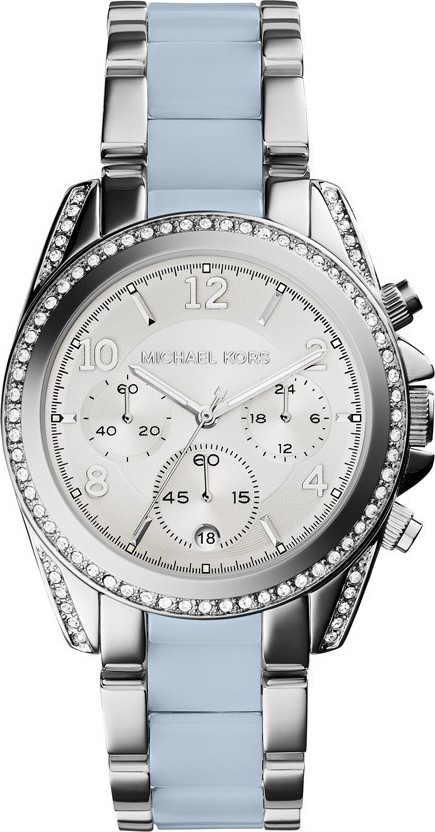 Michael Kors Silver Chronograph Ladies Watch  Keanes Jewellers