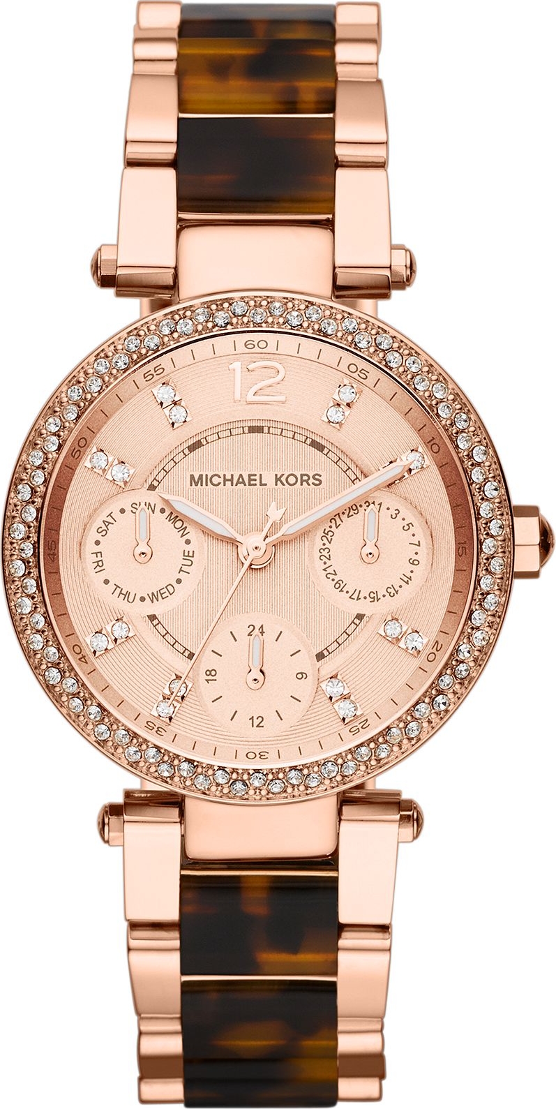 Michael Kors Womens MK5569 Lexington Rose GoldTone Stainless Steel Watch   Shopping From USA