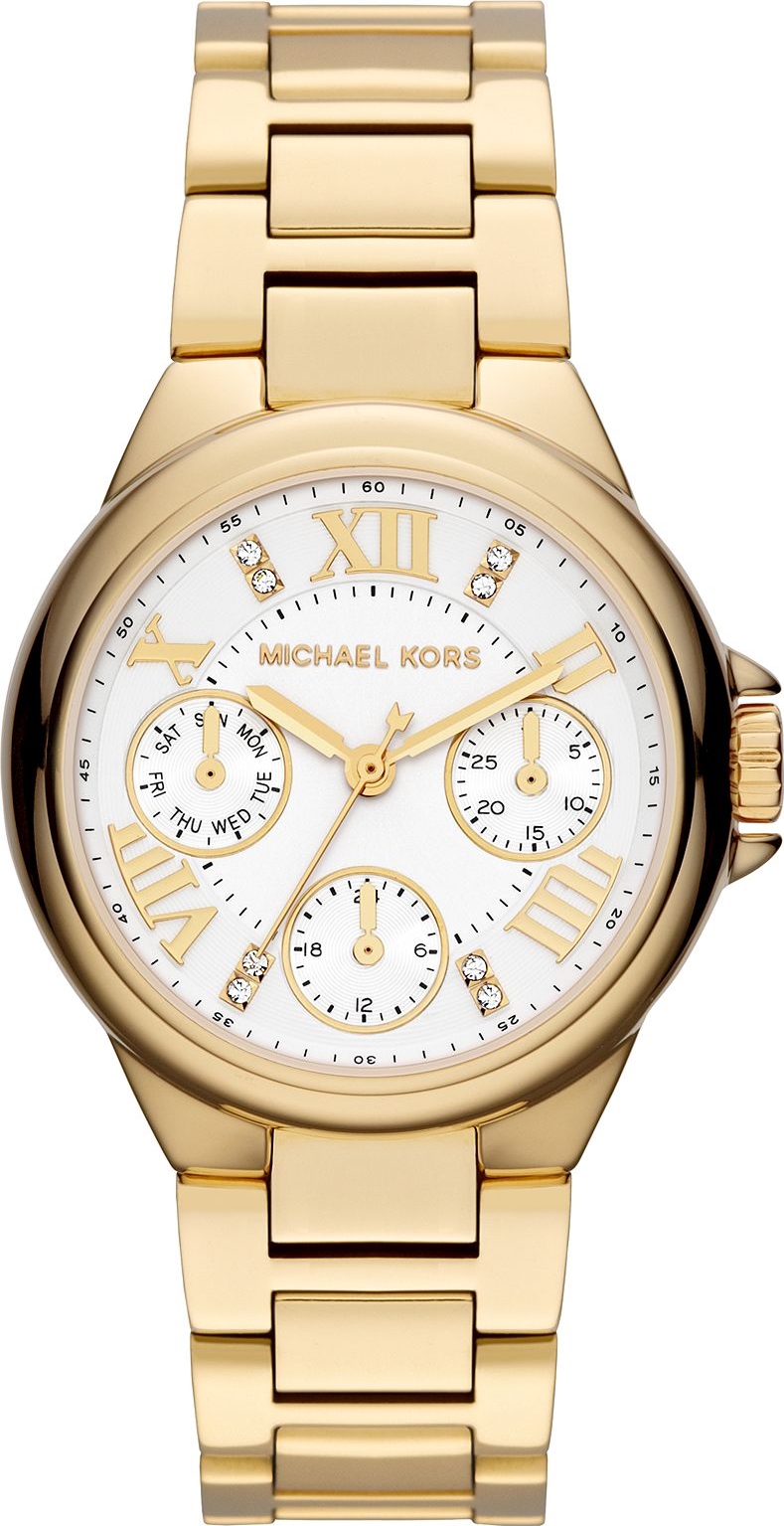Michael Kors MK5759 Camille Glitz Gold Watch 33mm