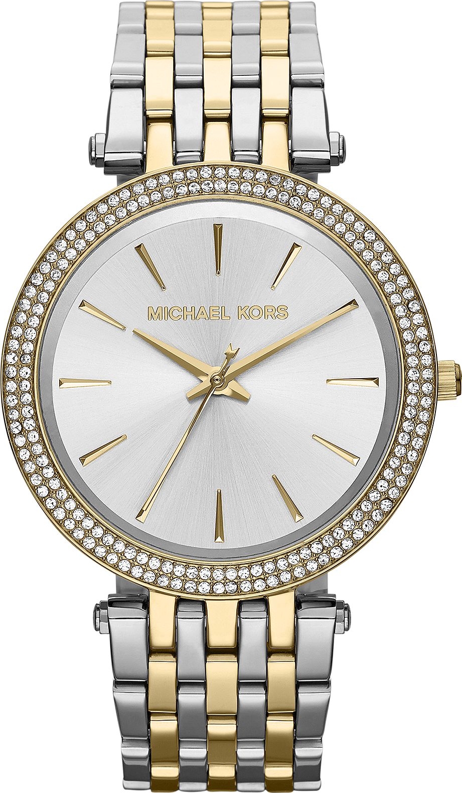Michael Kors Watches TwoTone Chronograph with Stones  Shopping From USA