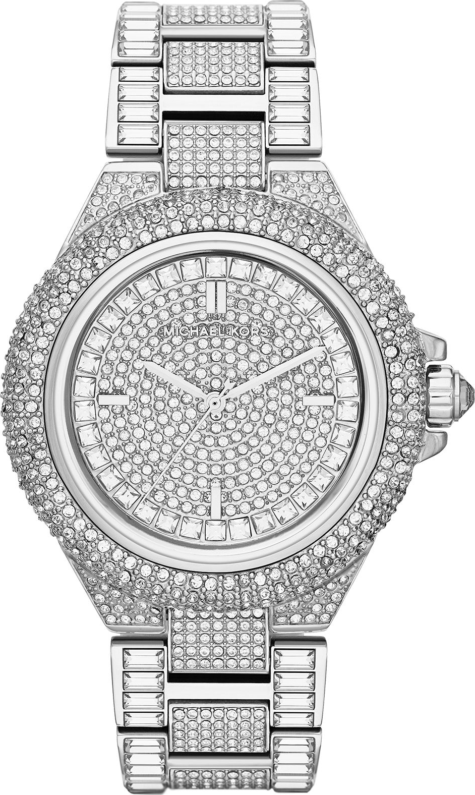 Michael Kors Womens Camille Crystal GoldTone Stainless Steel Watch MK5720   Walmartcom