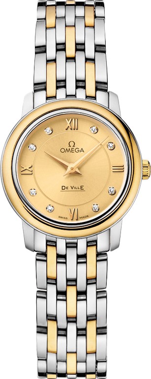 Omega DeVille Prestige 424.20.24.60.58.001 Watch 24.4mm