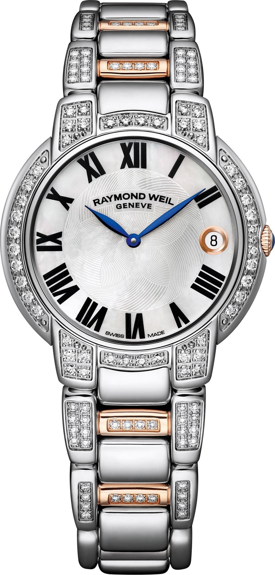 RAYMOND WEIL 5235 S53 01970 Jasmine Diamond Watch 35mm