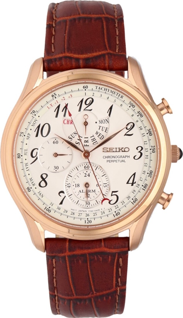 Seiko SPC256P1 Chronograph Alarm Watch 