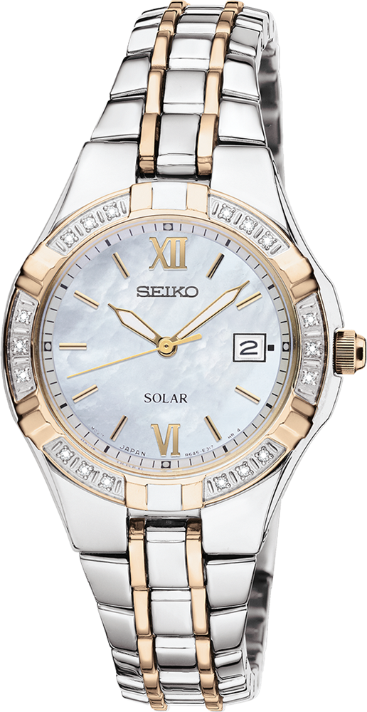 Seiko SUT068P9 Diamond Collection Watch 27MM