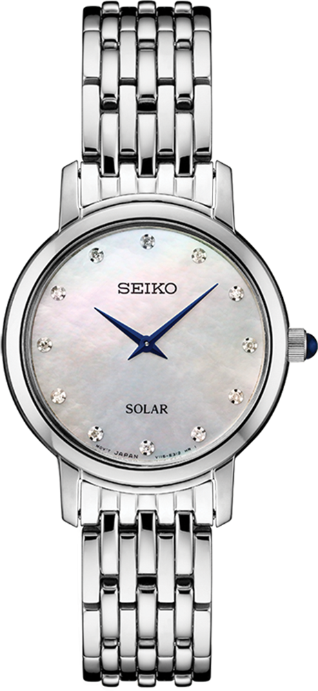 Seiko SUP397P9 Diamond Collection Watch 29MM