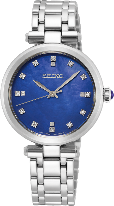 Seiko SRZ531 Diamond Collection Watch 30MM