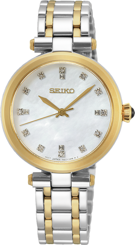 Seiko SRZ532 Diamond Collection Watch 30MM