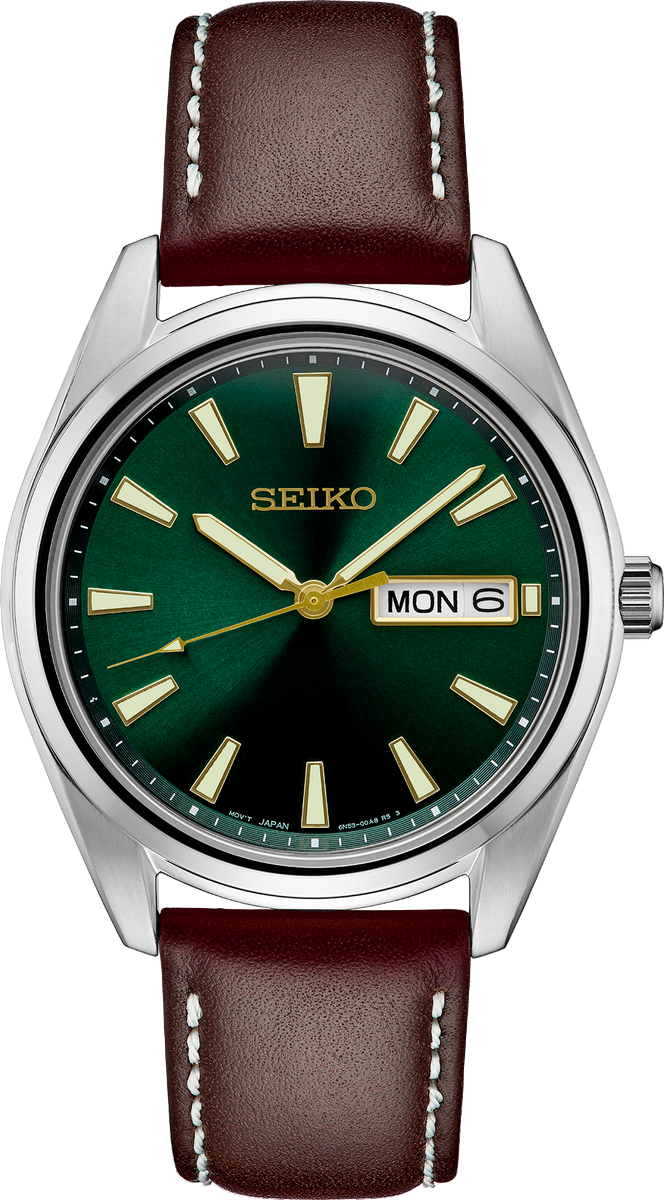 Seiko SUR449 Neo Classic Green Watch 