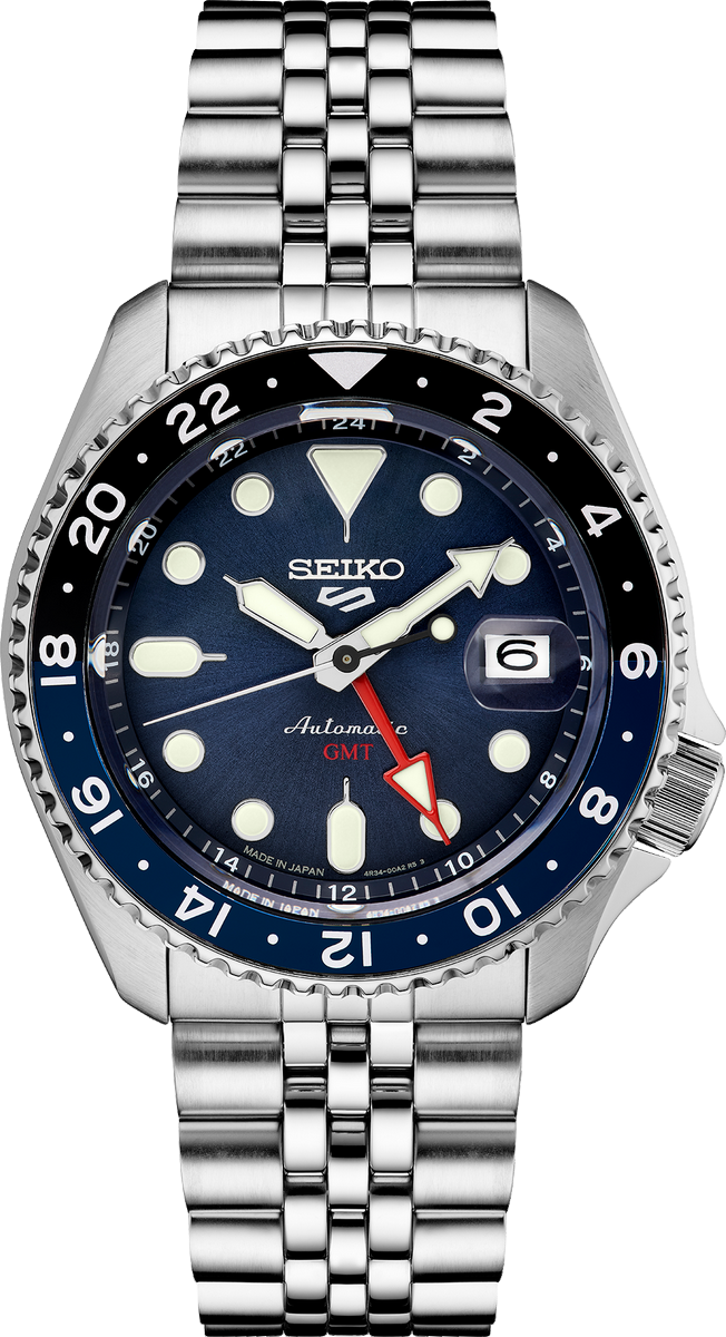 Seiko SSK003 Seiko 5 Sports GMT Watch 