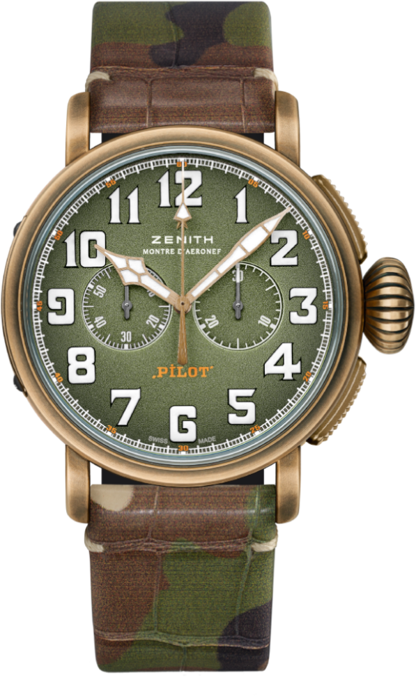 dong ho Zenith Pilot Type 20 Chronograph Watch 45mm