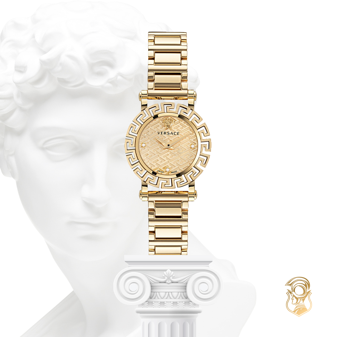 MSP: 101715 Versace Greca Glam Watch 30mm 37,480,000