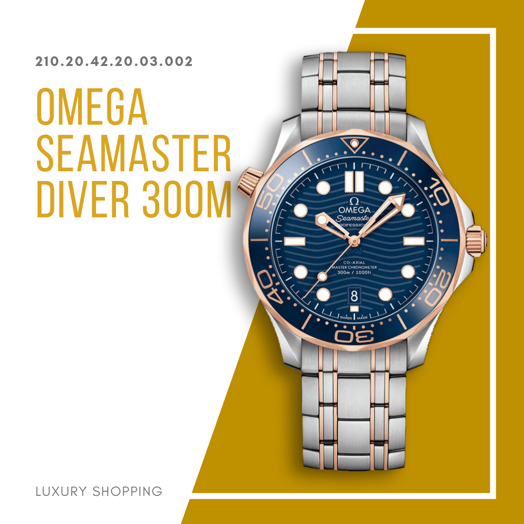 Review đồng hồ OMEGA Seamaster Diver 300m 210.20.42.20.03.002 Co‑Axial 42mm