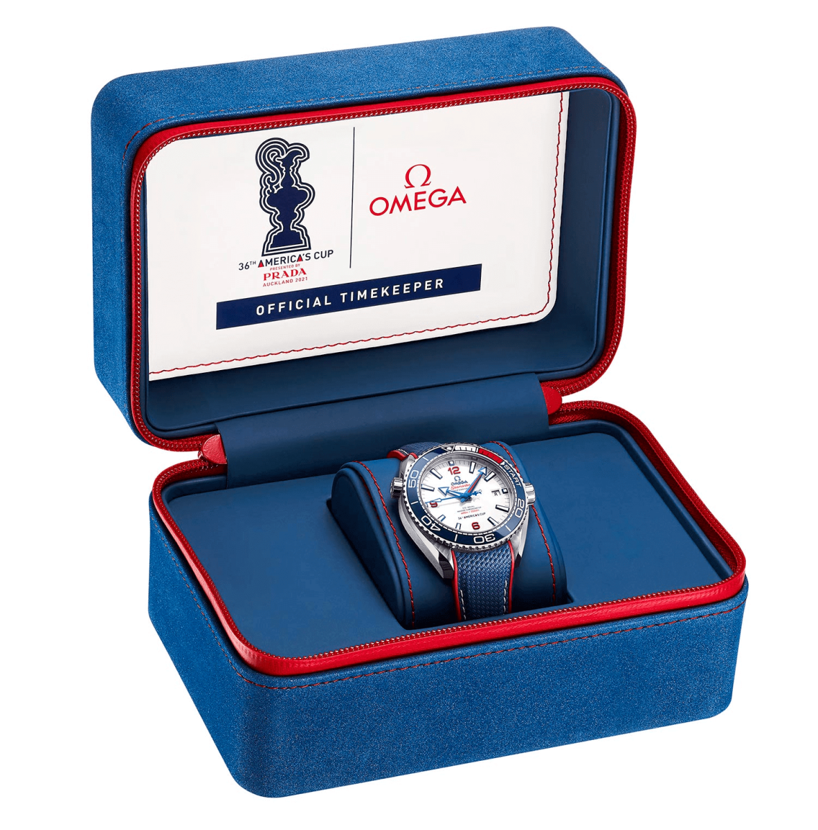 Omega seamaster planet ocean phiên bản limited America s cup 36th