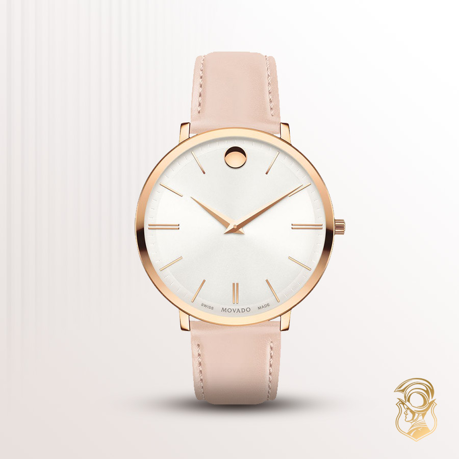Movado Ultra Slim Pink Watch 35mm