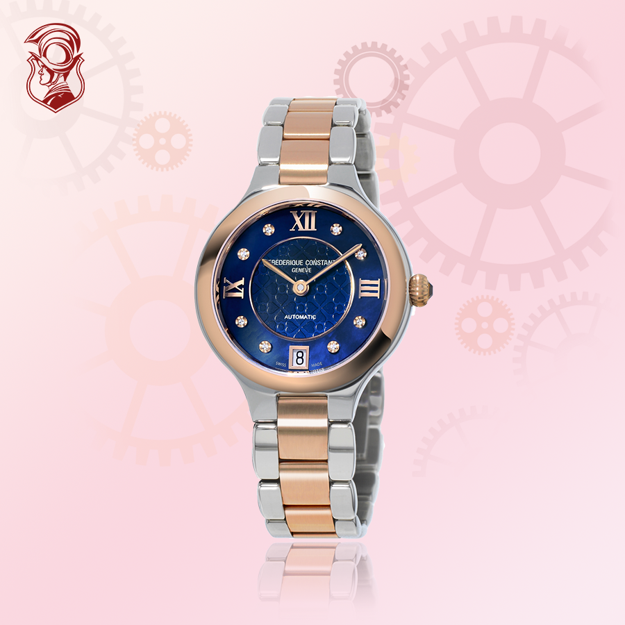 đồng hồ nữ automatic Frederique Constant Classics FC-306NHD3ER2B Delight 33